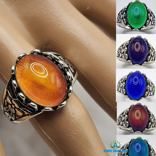 Over multicolor mood ring - over,